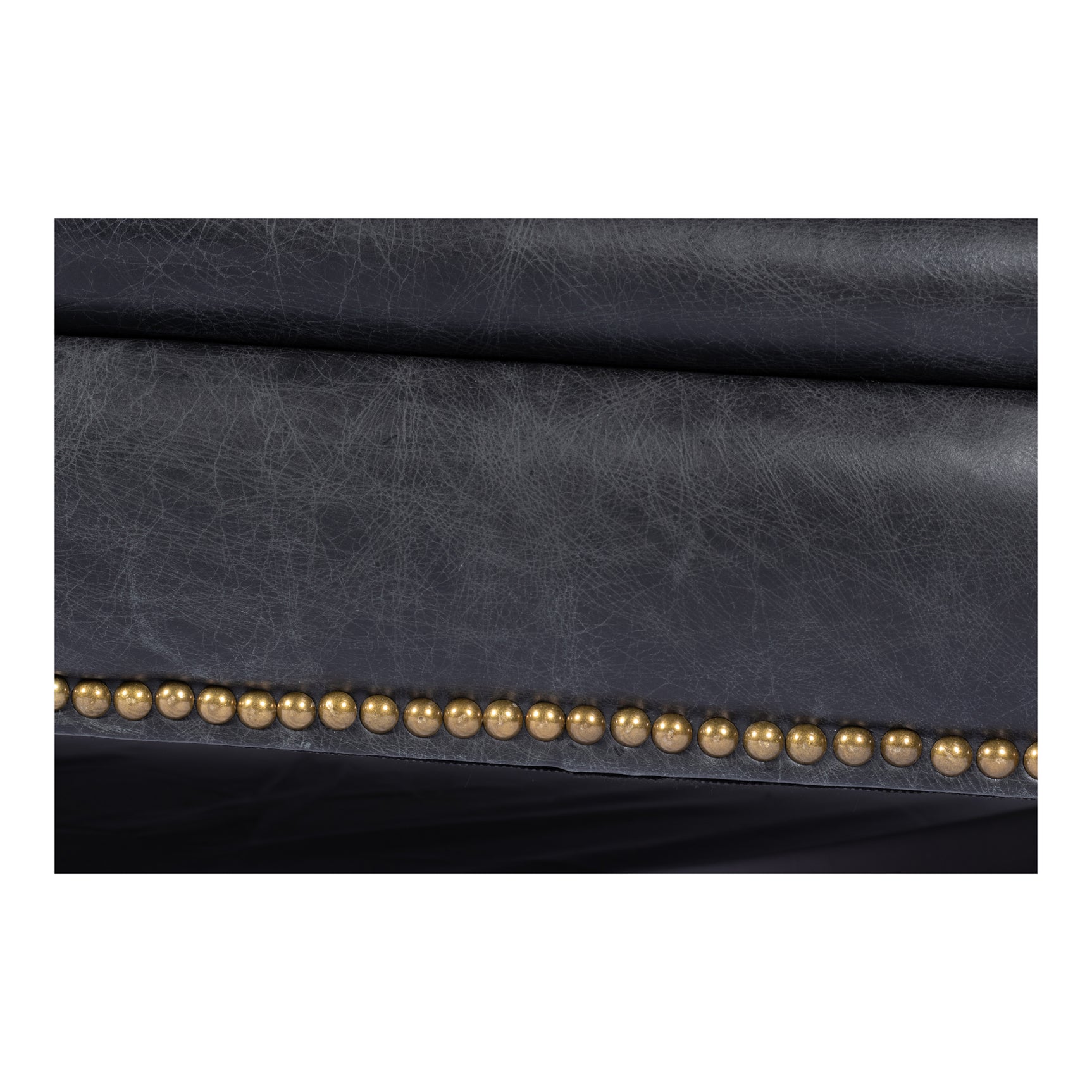 Birmingham Black Leather Sofa - Ornate Home