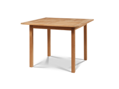 Birmingham Square Teak Outdoor Dining Table with Umbrella Hole - Ornate Home
