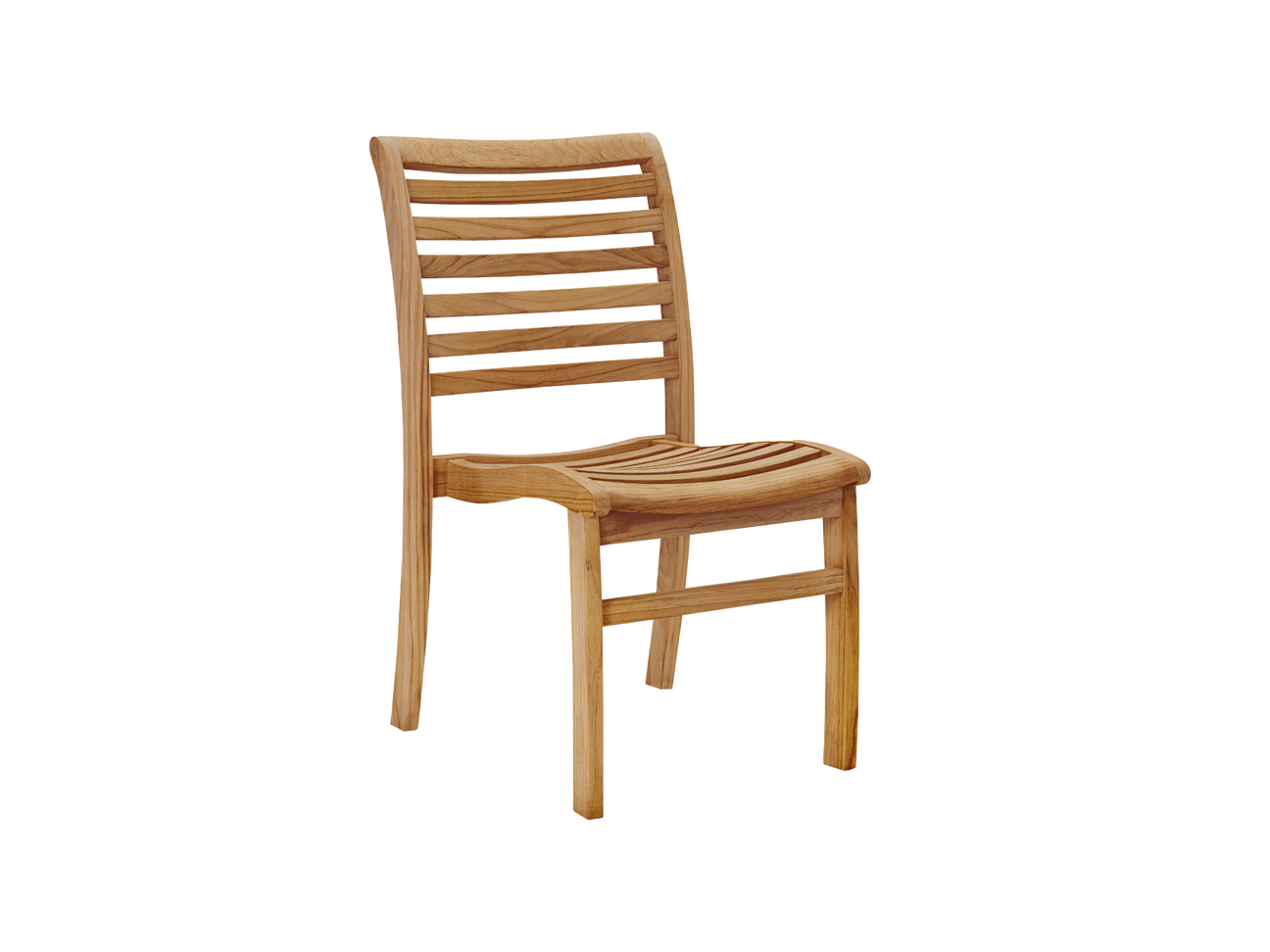 Birmingham Teak Outdoor Dining Stacking Chair (Set of 4) - Ornate Home