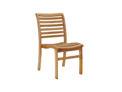 Birmingham Teak Outdoor Dining Stacking Chair (Set of 4) - Ornate Home