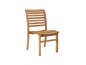 Birmingham Teak Outdoor Dining Stacking Chair (Set of 4) - Ornate Home