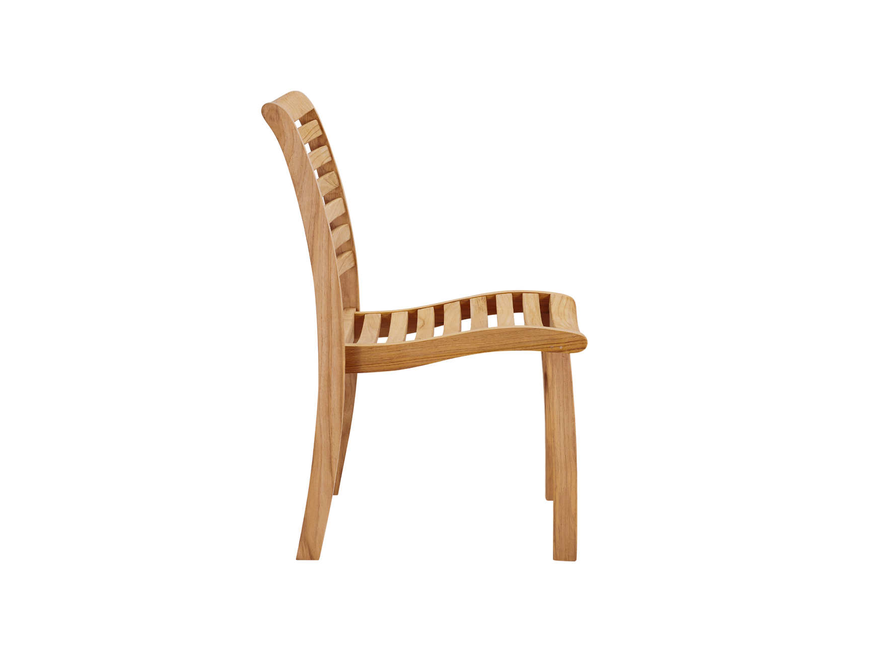 Birmingham Teak Outdoor Dining Stacking Chair (Set of 4) - Ornate Home