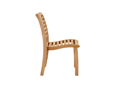 Birmingham Teak Outdoor Dining Stacking Chair (Set of 4) - Ornate Home