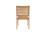 Birmingham Teak Outdoor Dining Stacking Chair (Set of 4) - Ornate Home