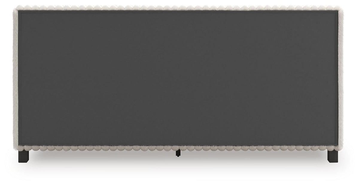 Birmonton White California King Upholstered Bed (Online Special Price) - Ornate Home