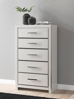 Birmonton White Chest of Drawers - Ornate Home