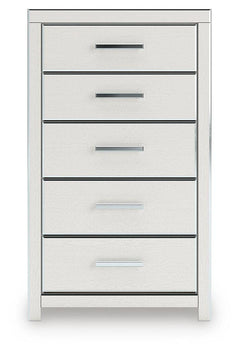 Birmonton White Chest of Drawers - Ornate Home