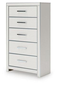 Birmonton White Chest of Drawers - Ornate Home