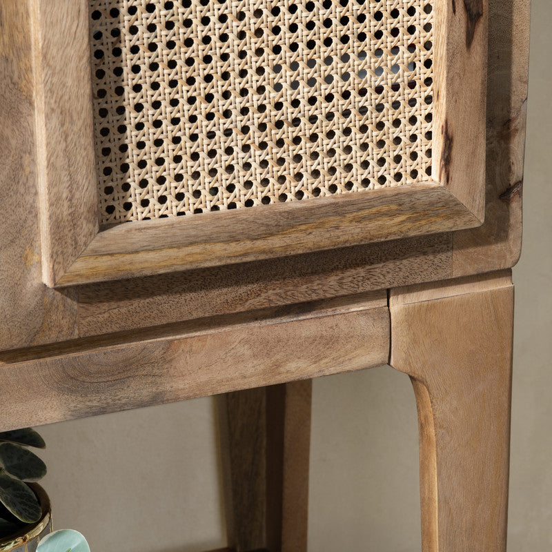 Biscayne Brown/Tan Bar Cabinet - Ornate Home