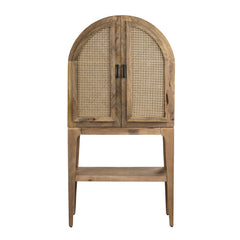 Biscayne Brown/Tan Bar Cabinet - Ornate Home