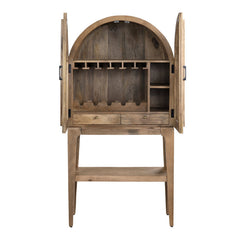 Biscayne Brown/Tan Bar Cabinet - Ornate Home
