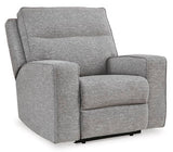 Biscoe Pewter Power Recliner (Online Special Price) - Ornate Home