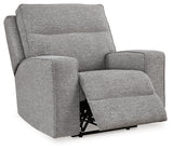 Biscoe Pewter Power Recliner (Online Special Price) - Ornate Home