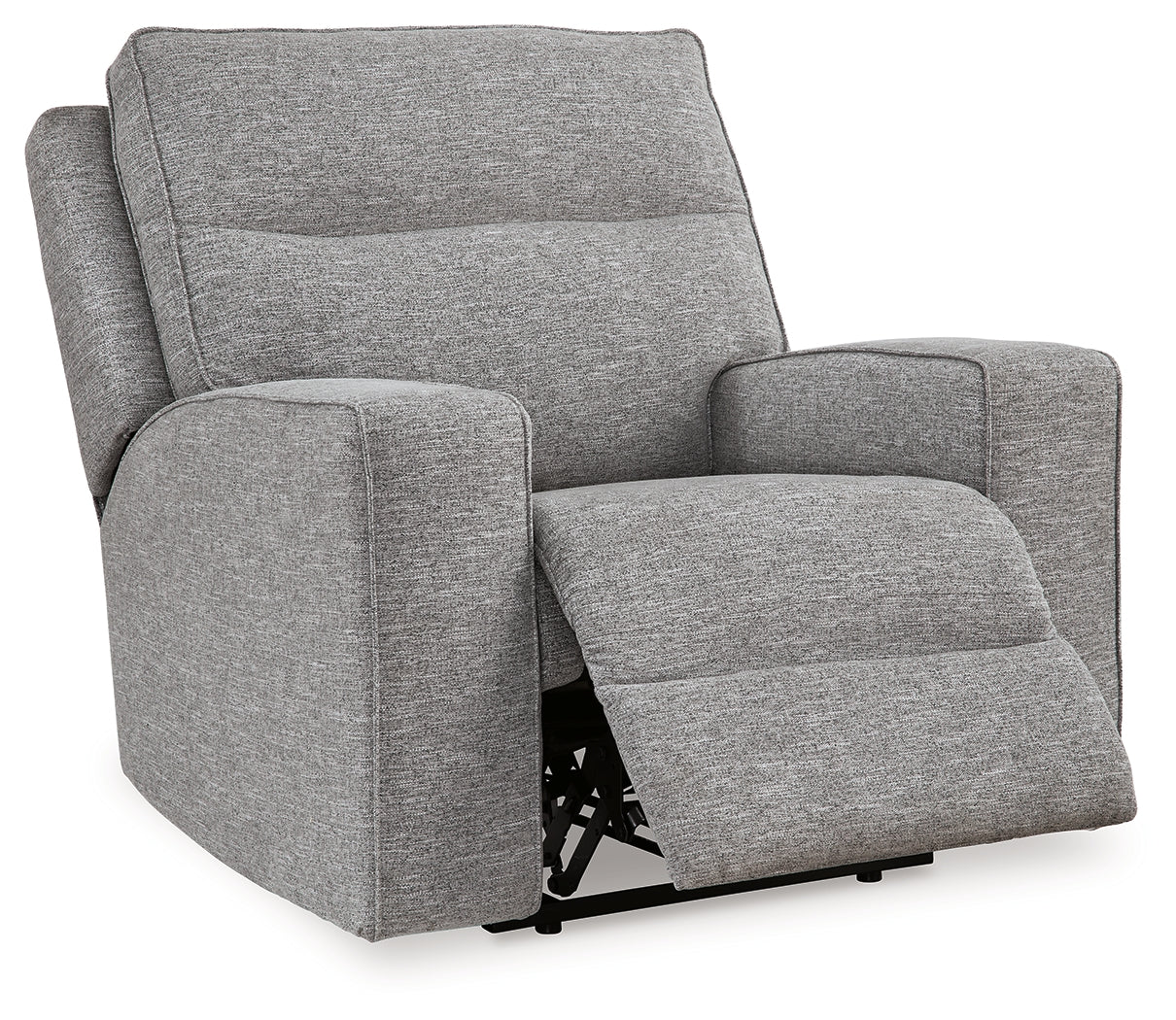 Biscoe Pewter Power Recliner (Online Special Price) - Ornate Home