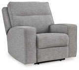 Biscoe Pewter Power Recliner (Online Special Price) - Ornate Home