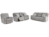 Biscoe Power Reclining Sofa, Loveseat and Recliner (Online Special Price) - Ornate Home