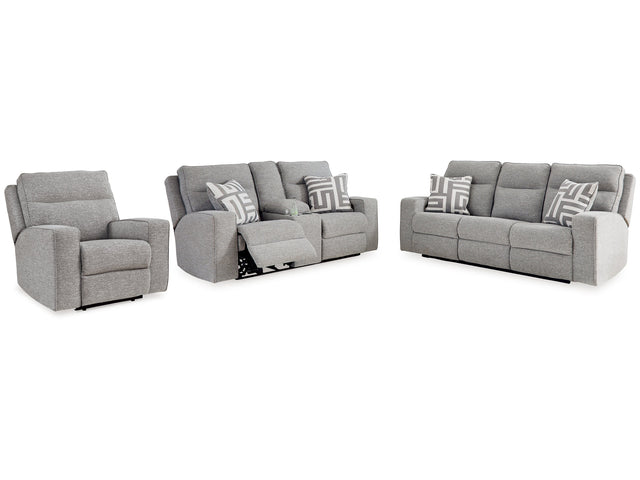 Biscoe Power Reclining Sofa, Loveseat and Recliner - Ornate Home