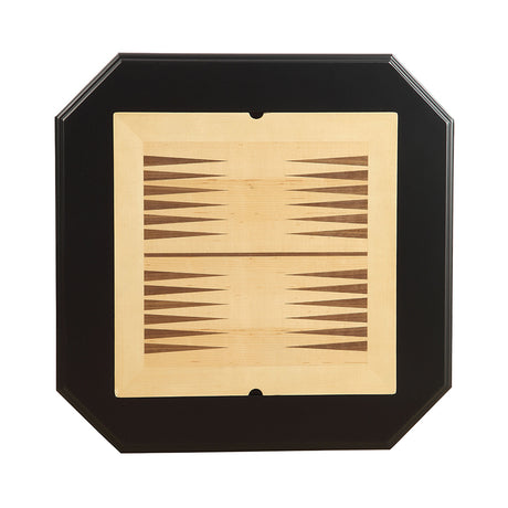 Bishop Black Game Table - Ornate Home