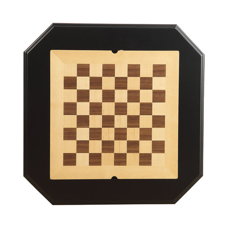 Bishop Black Game Table - Ornate Home