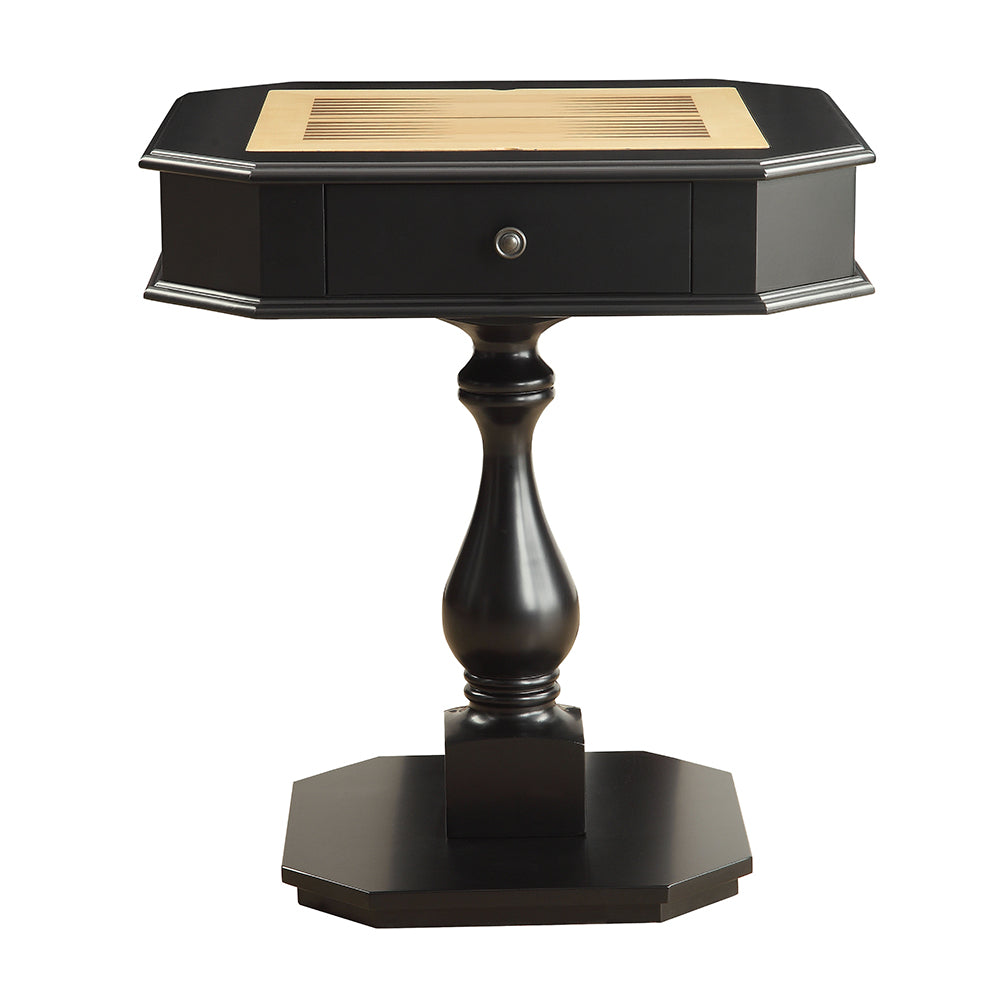 Bishop Black Game Table - Ornate Home