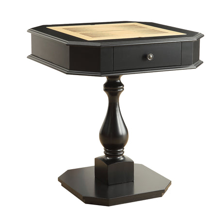 Bishop Black Game Table - Ornate Home