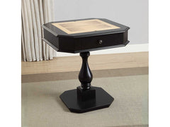 Bishop Black Game Table - Ornate Home