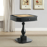 Bishop Black Game Table - Ornate Home