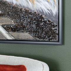 Bismark Brown/Green Canvas - Ornate Home