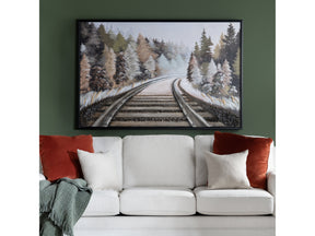 Bismark Brown/Green Canvas - Ornate Home