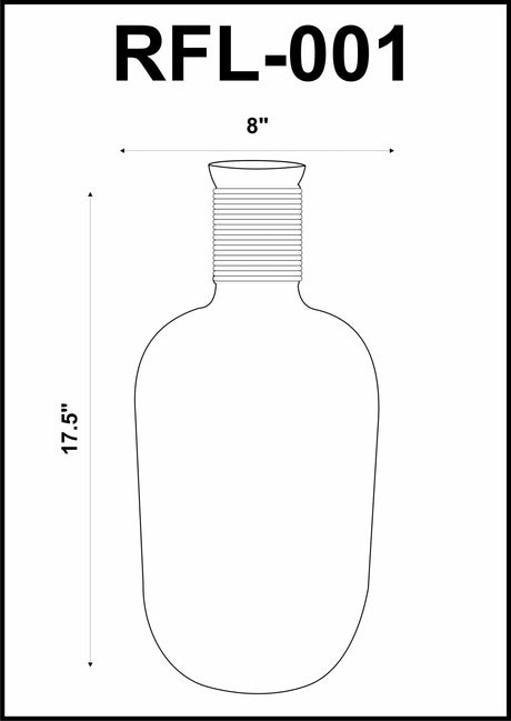 Bitadtun Metallic Splatter Glass Vase - Ornate Home