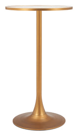 Bite Beige & Gold Bar Table - Ornate Home