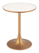 Bite Beige & Gold Bistro Table - Ornate Home