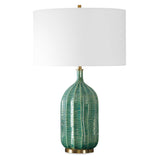 Bixby Green Table Lamp - Ornate Home