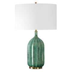 Bixby Green Table Lamp - Ornate Home