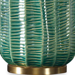 Bixby Green Table Lamp - Ornate Home