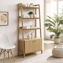 Bixby Oak 33" Bookshelf - Ornate Home