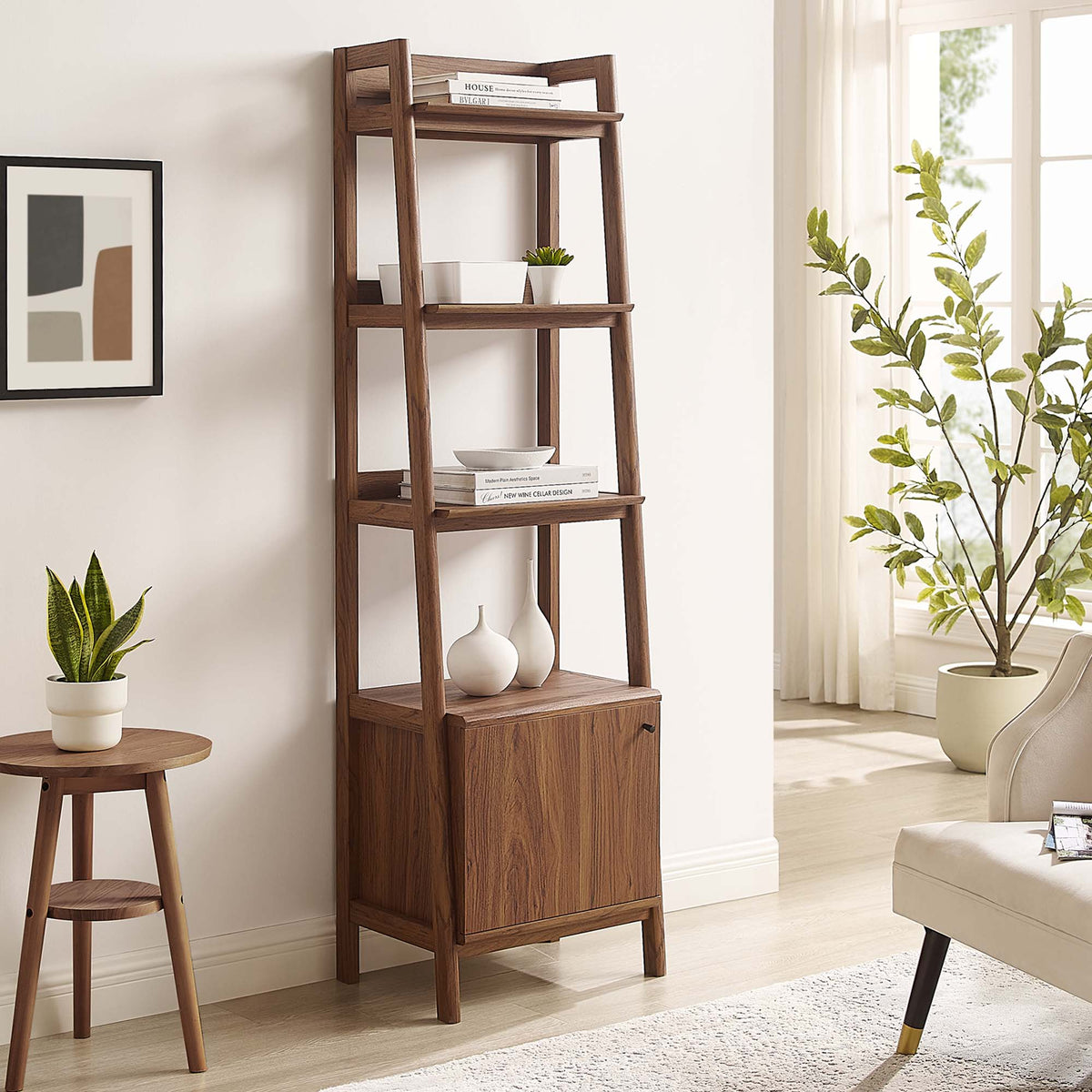 Bixby Walnut 21" Bookshelf - Ornate Home