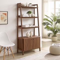 Bixby Walnut 33" Bookshelf - Ornate Home