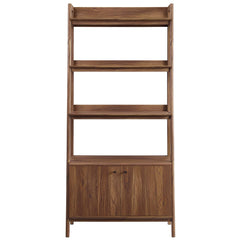 Bixby Walnut 33" Bookshelf - Ornate Home