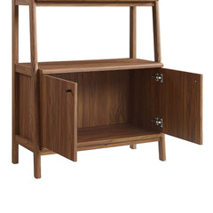 Bixby Walnut 33" Bookshelf - Ornate Home