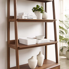 Bixby Walnut 33" Bookshelf - Ornate Home