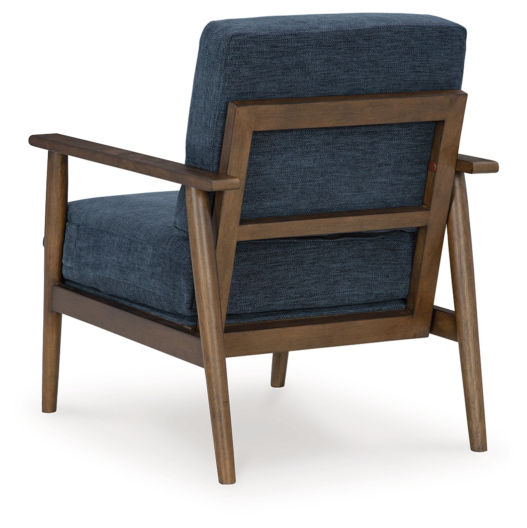 Bixler Navy Accent Chair (Online Special Price) - Ornate Home