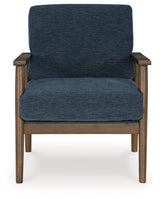 Bixler Navy Accent Chair (Online Special Price) - Ornate Home
