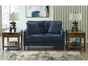 Bixler Navy Loveseat (Online Special Price) - Ornate Home