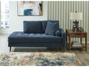 Bixler Navy RAF Corner Chaise - Ornate Home