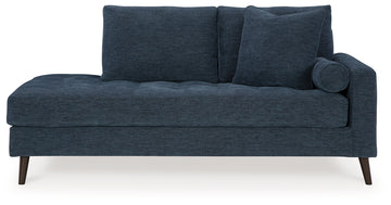 Bixler Navy RAF Corner Chaise - Ornate Home