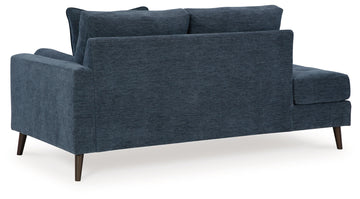 Bixler Navy RAF Corner Chaise - Ornate Home