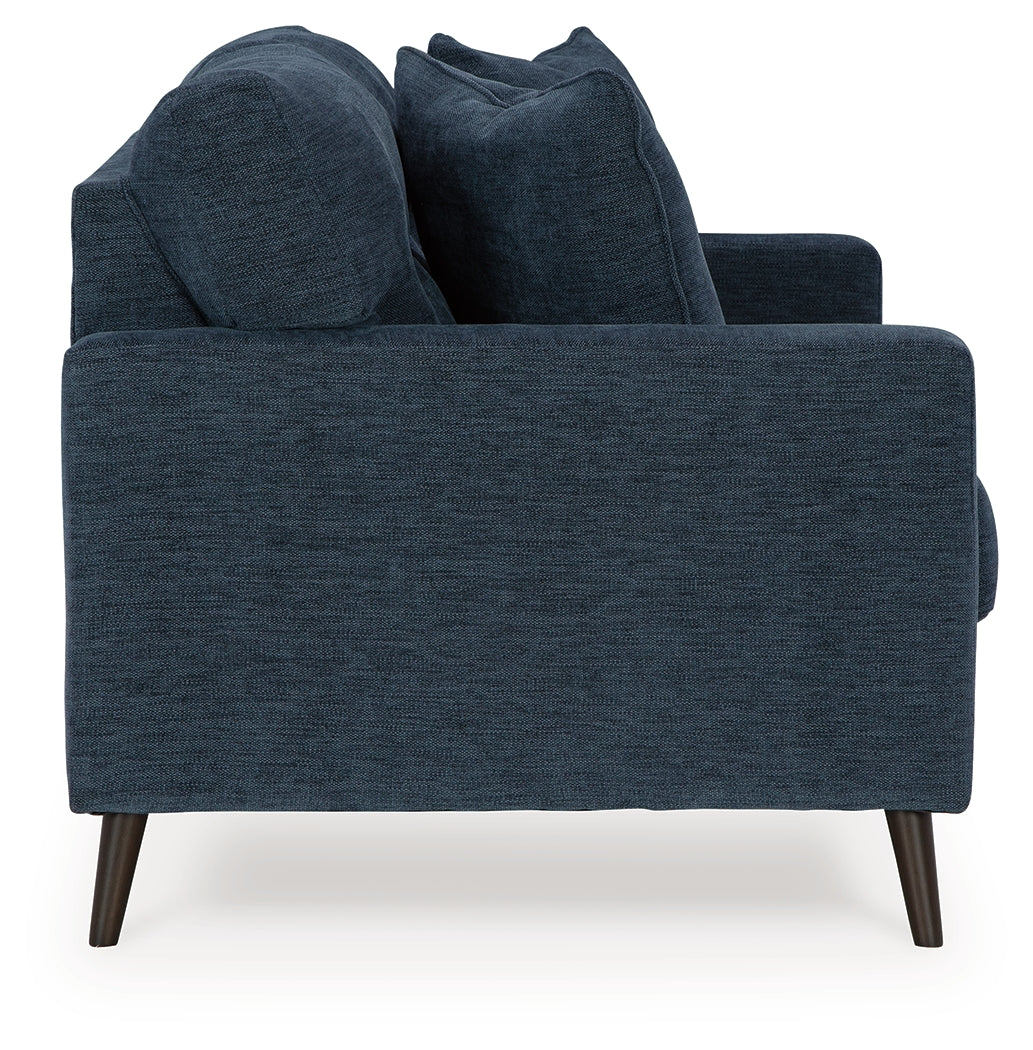 Bixler Navy Sofa, Loveseat and Chair (Online Special Price) - Ornate Home