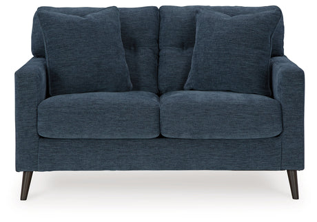 Bixler Navy Sofa, Loveseat and Chair - Ornate Home