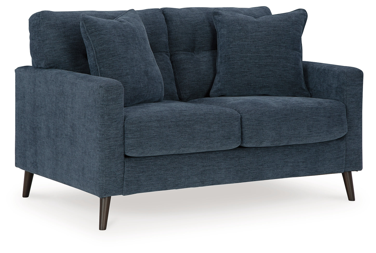 Bixler Navy Sofa, Loveseat and Chair - Ornate Home